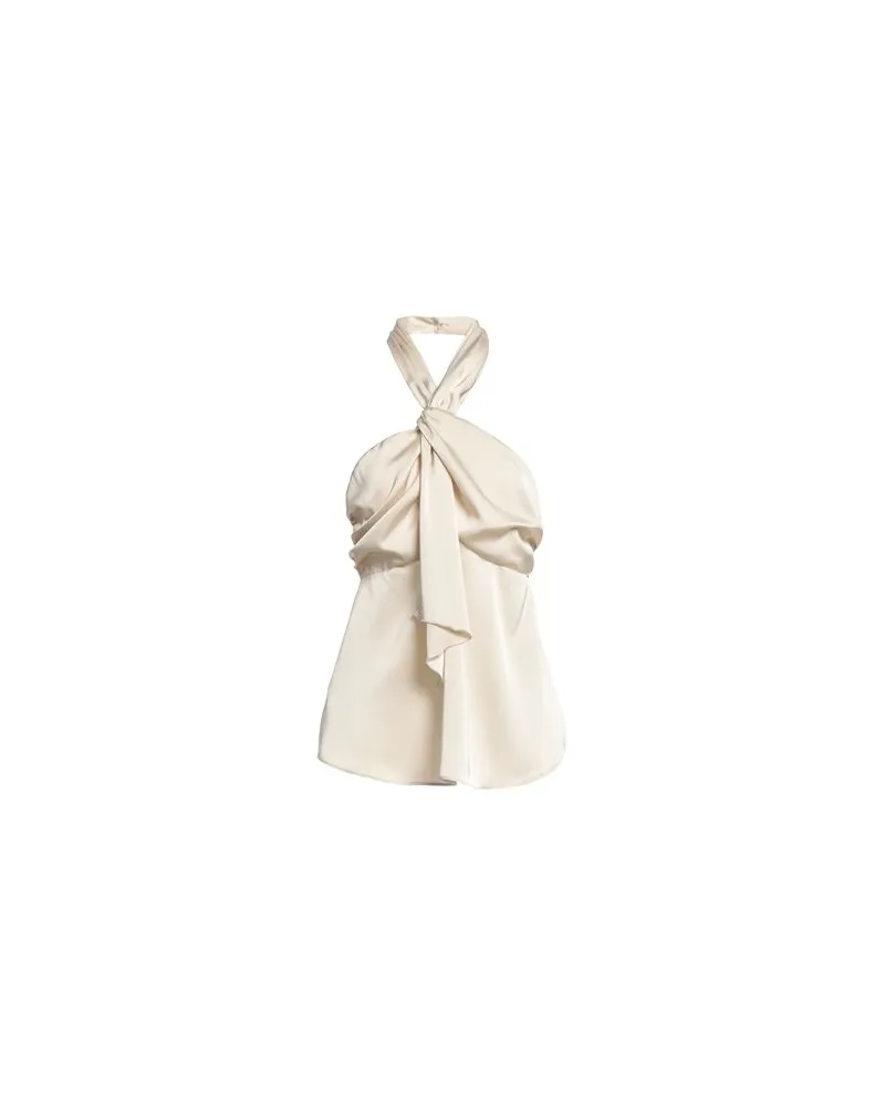 Hanita H COUTURE - TOPS - Topsauf YOOX.COM Beige