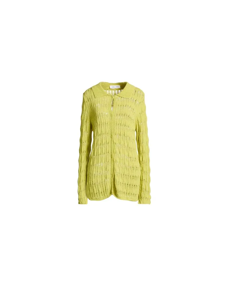 Samsøe & Samsøe STRICKWAREN - Strickjackenauf YOOX.COM Limettengrün