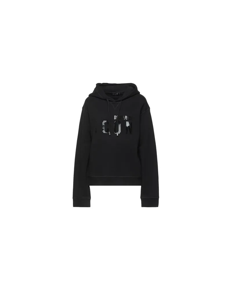 Dsquared2 TOPS - Sweatshirtsauf YOOX.COM Schwarz