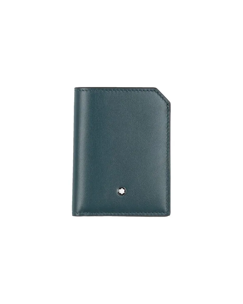 Montblanc Kleinlederwaren - Brieftaschenauf YOOX.COM Aquamarin