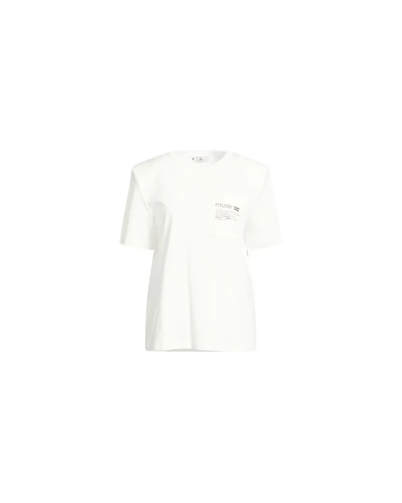 Elisabetta Franchi TOPS - T-shirtsauf YOOX.COM Weiß