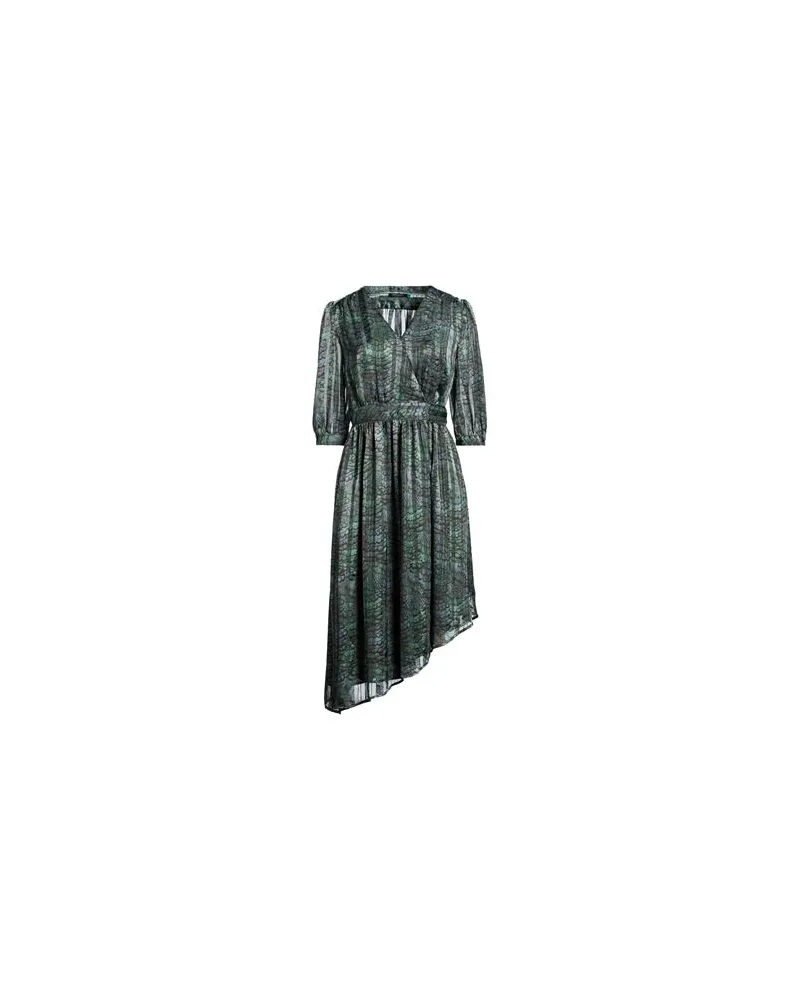 Maison Scotch KLEIDER - Midi-Kleiderauf YOOX.COM Grün