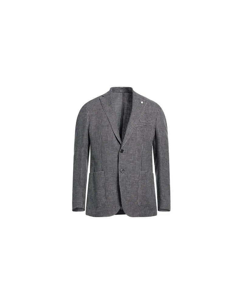 Luigi Bianchi Mantova ANZÜGE und CO-ORDS - Blazersauf YOOX.COM Schwarz