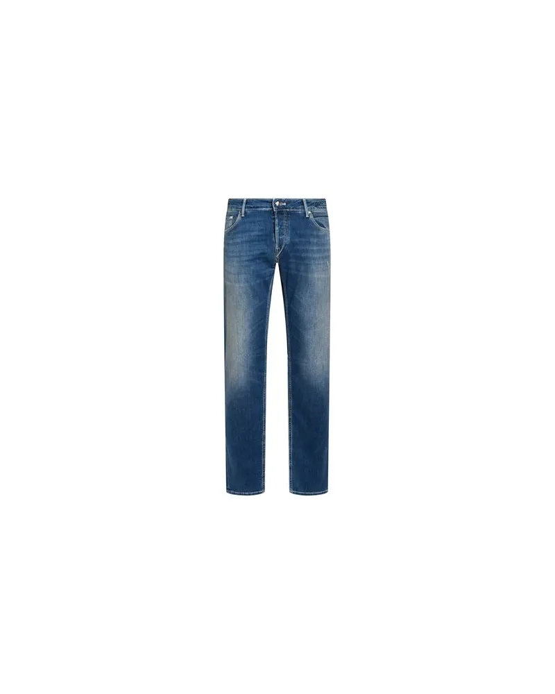 Hand Picked HOSEN & RÖCKE - Jeanshosenauf YOOX.COM Blau