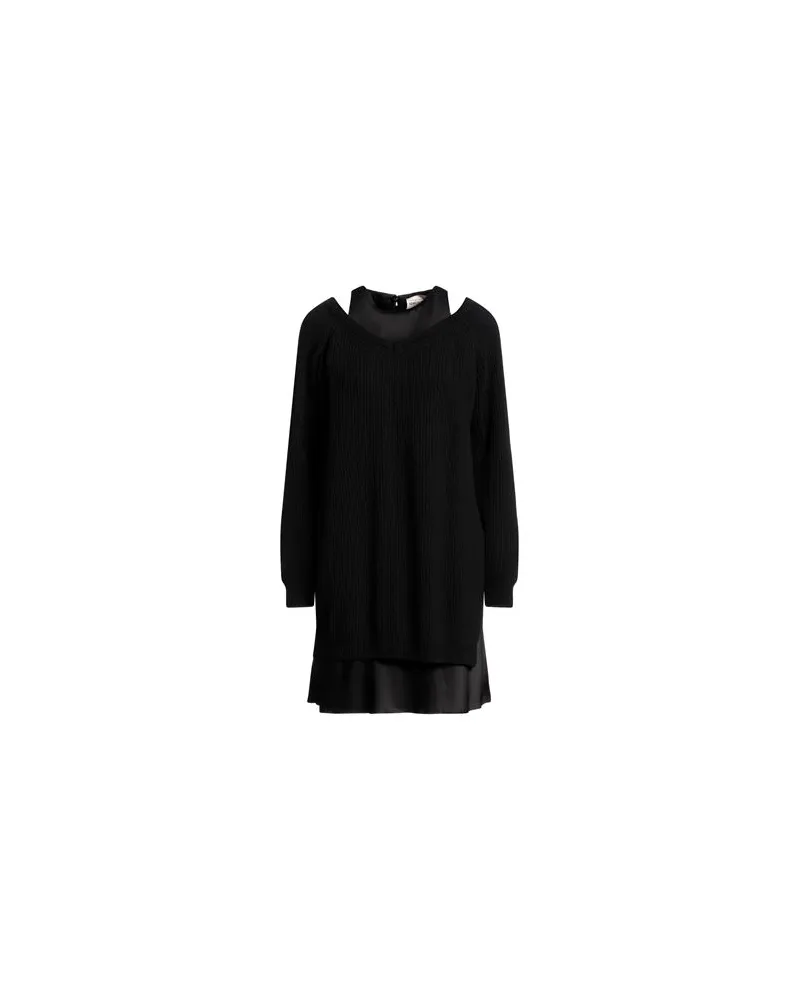Semicouture KLEIDER - Mini-Kleiderauf YOOX.COM Schwarz