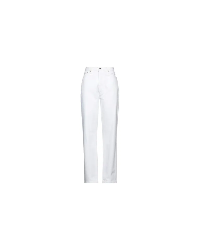 RE/DONE HOSEN & RÖCKE - Jeanshosenauf YOOX.COM Weiß