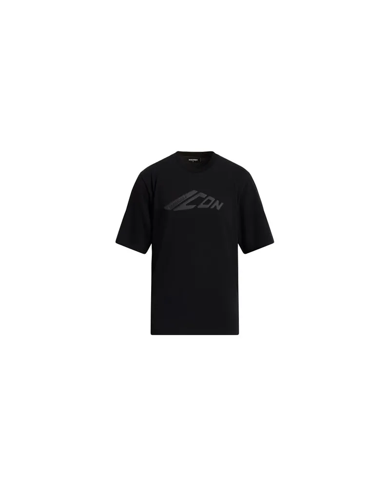 Dsquared2 TOPS - T-shirtsauf YOOX.COM Schwarz