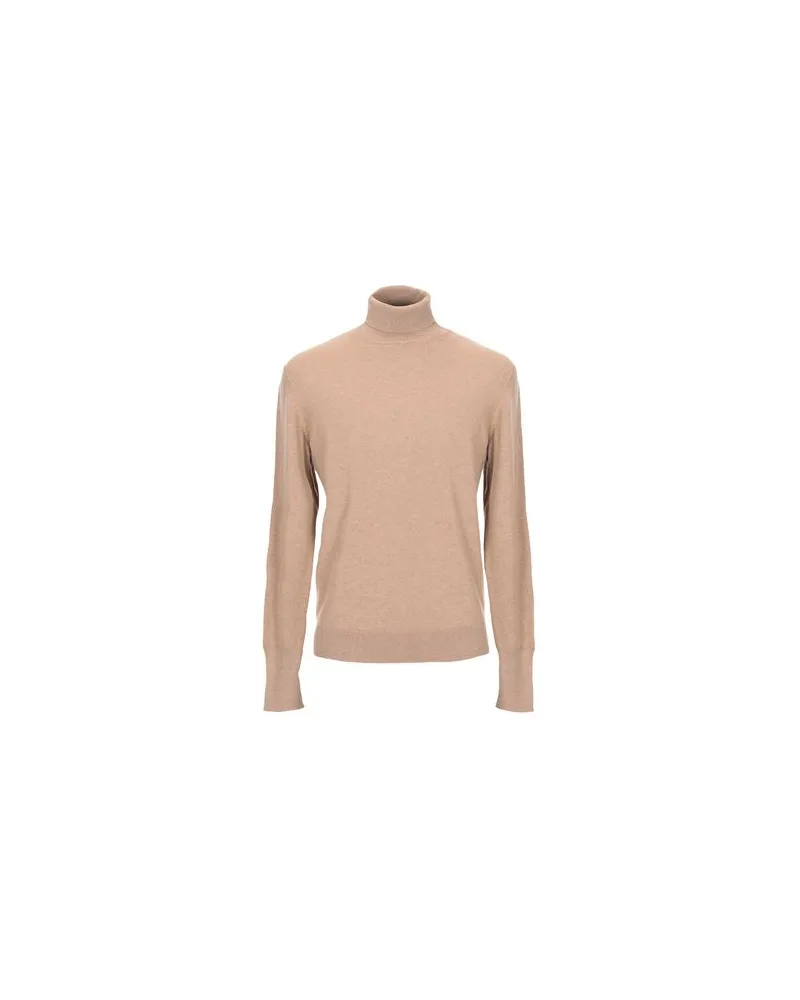 Drumohr  STRICKWAREN - Rollkragenpulloverauf YOOX.COM Beige