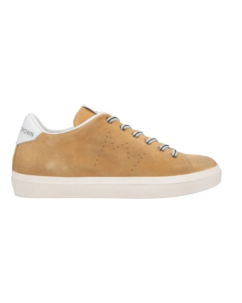 Leather Crown Sneakers Kamel