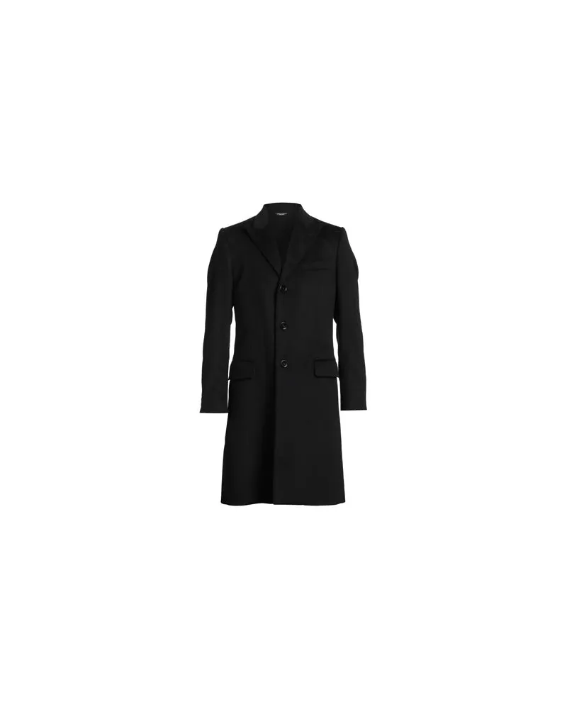 Dolce & Gabbana JACKEN & MÄNTEL - Mäntelauf YOOX.COM Schwarz