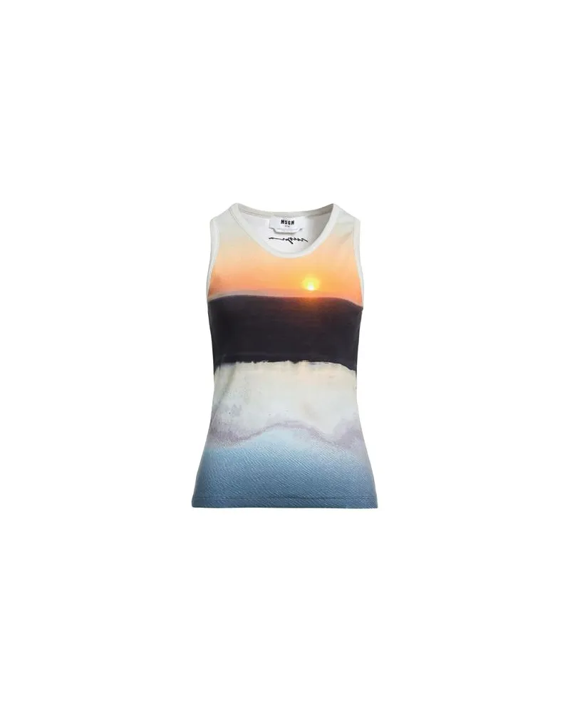 MSGM TOPS - Tank Topsauf YOOX.COM Orange