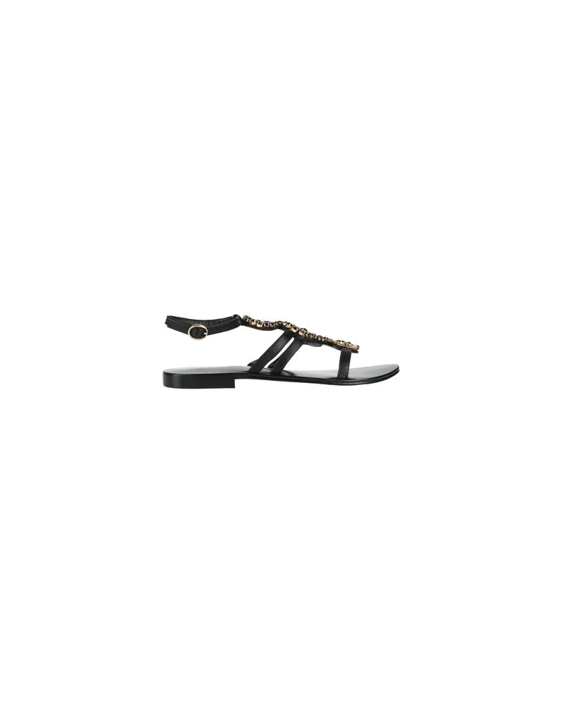 Emanuelle Vee SCHUHE - Sandalenauf YOOX.COM Schwarz