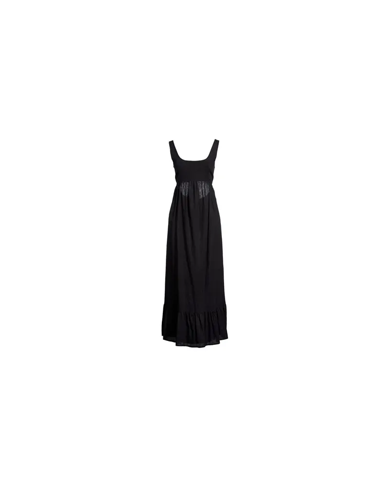 Compagnia Italiana KLEIDER - Maxi-Kleiderauf YOOX.COM Schwarz