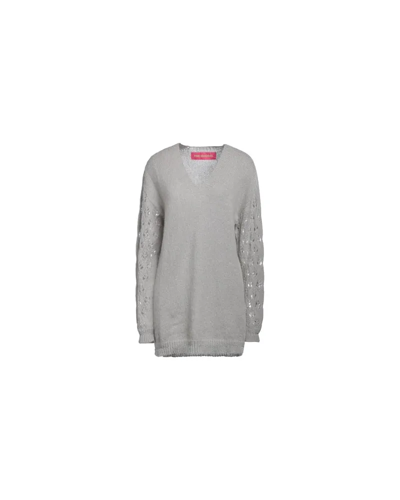 Pink Memories KLEIDER - Mini-Kleiderauf YOOX.COM Hellgrau