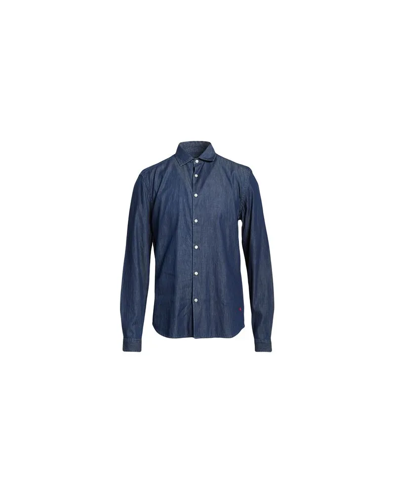 Peuterey TOPS - Jeanshemdenauf YOOX.COM Blau