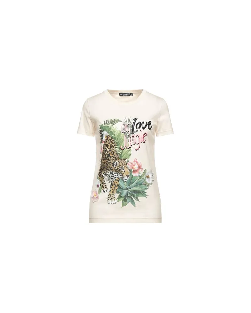 Dolce & Gabbana TOPS - T-shirtsauf YOOX.COM Beige