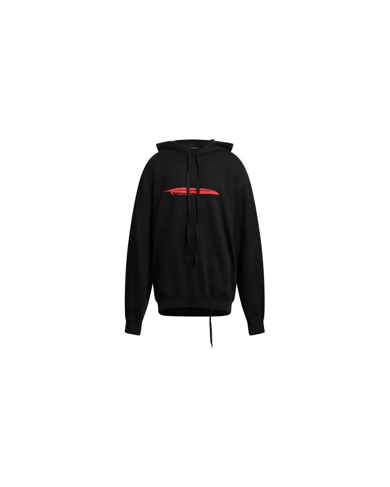 Ann Demeulemeester TOPS - Sweatshirtsauf YOOX.COM Schwarz
