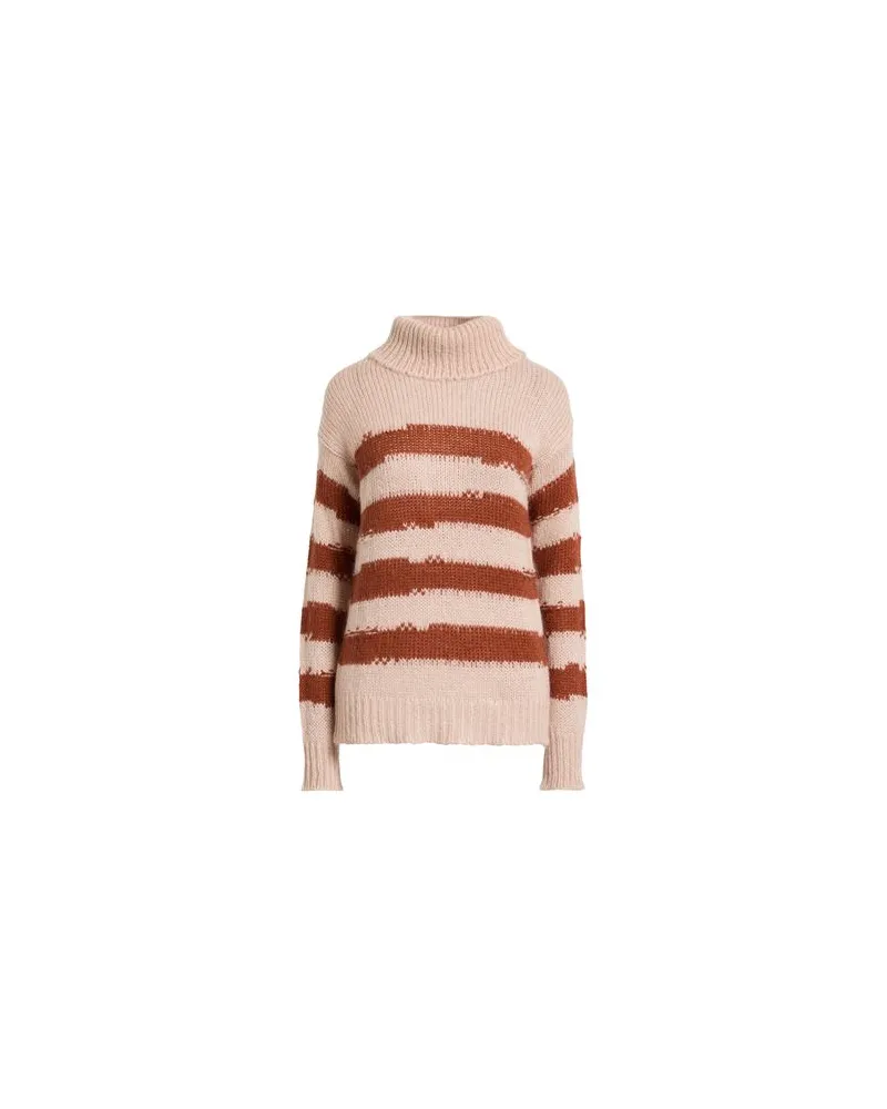 ALYSI CRÈME - STRICKWAREN - Rollkragenpulloverauf YOOX.COM Braun