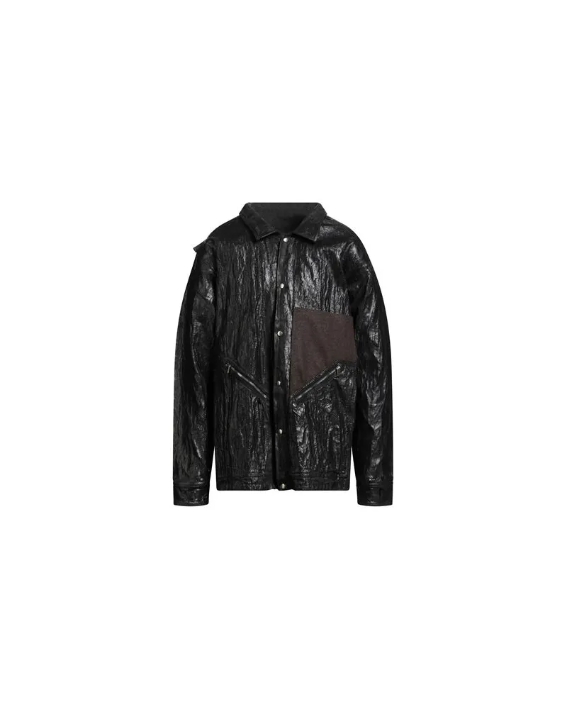 Rick Owens JACKEN & MÄNTEL - Jeansjacken/Mäntelauf YOOX.COM Schwarz
