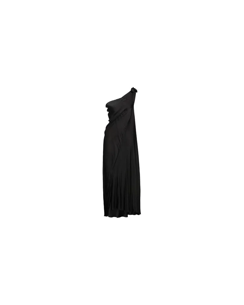Angela Mele KLEIDER - Maxi-Kleiderauf YOOX.COM Schwarz