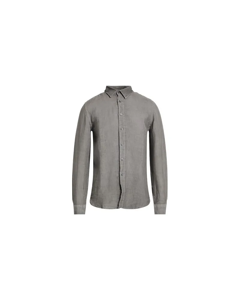 120% Lino TOPS - Hemdenauf YOOX.COM Grau