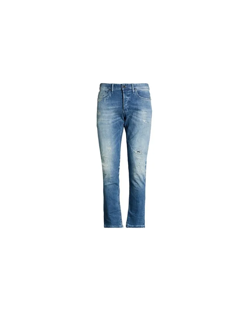 DENHAM HOSEN & RÖCKE - Jeanshosenauf YOOX.COM Blau