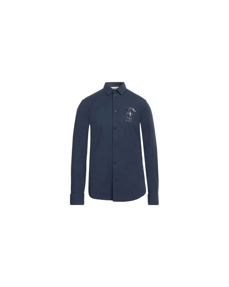 Moschino TOPS - Hemdenauf YOOX.COM Marineblau