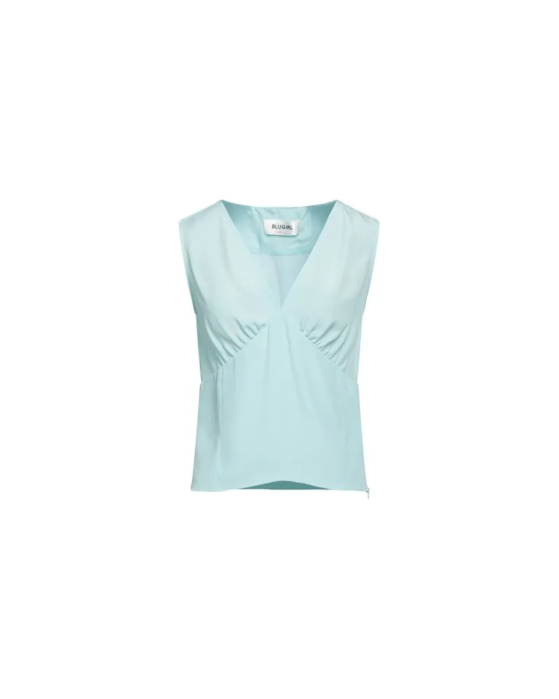 Blumarine TOPS - Topsauf YOOX.COM Himmelblau