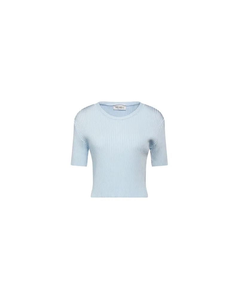 MEIMEIJ STRICKWAREN - Pulloverauf YOOX.COM Himmelblau