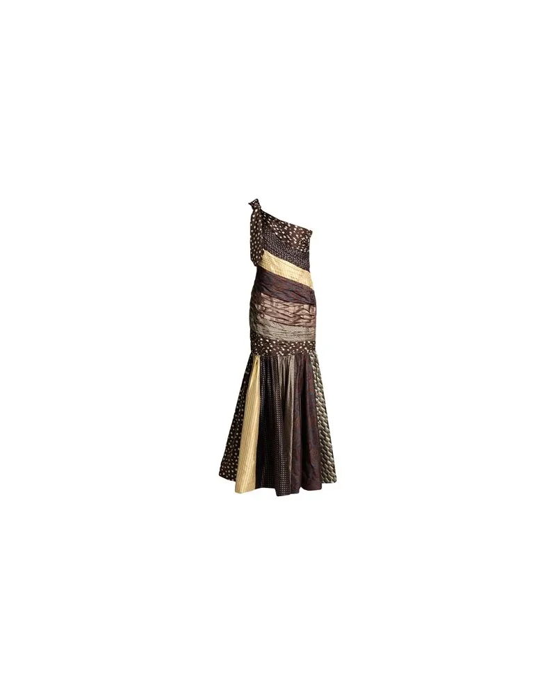 Moschino KLEIDER - Maxi-Kleiderauf YOOX.COM Braun
