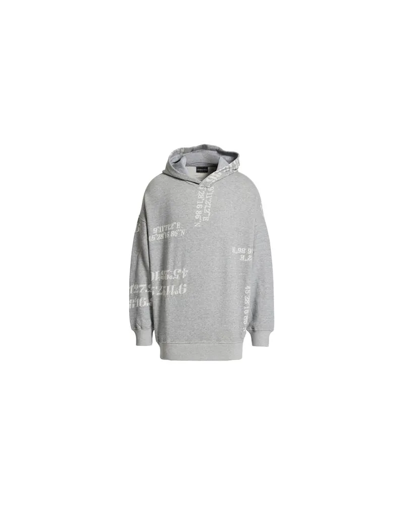 Emporio Armani TOPS - Sweatshirtsauf YOOX.COM Hellgrau
