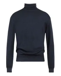 Filippo de Laurentiis Rollkragenpullover Marineblau