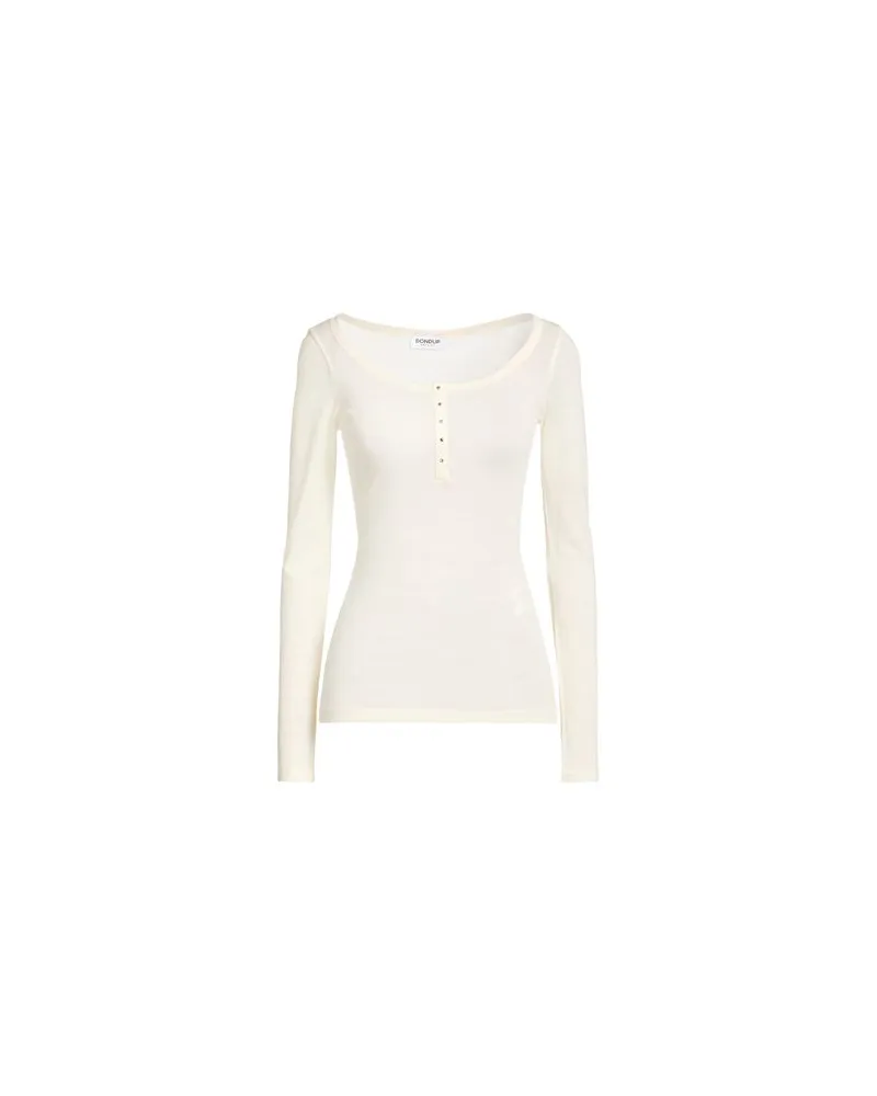 Dondup TOPS - T-shirtsauf YOOX.COM Cremeweiß