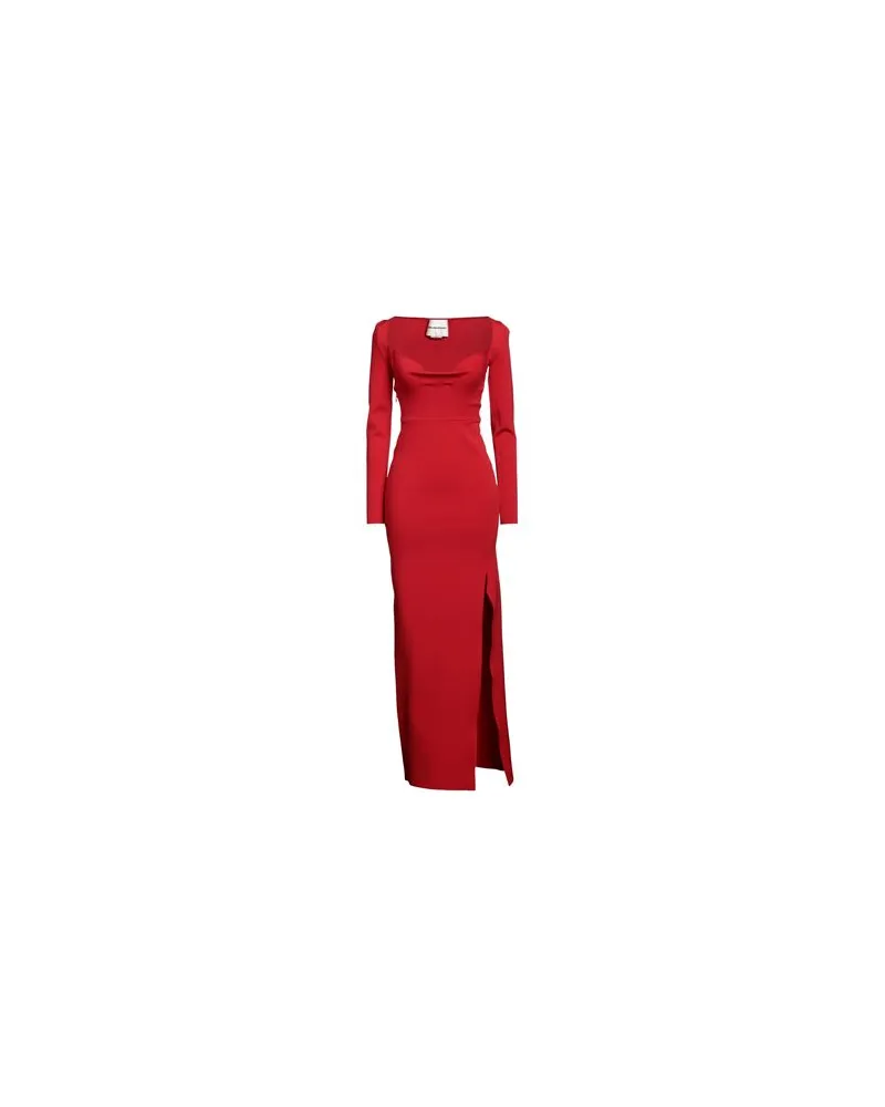 Roland Mouret KLEIDER - Maxi-Kleiderauf YOOX.COM Rot