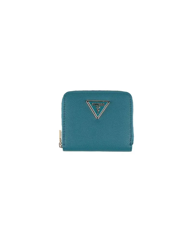 Guess Kleinlederwaren - Brieftaschenauf YOOX.COM Aquamarin