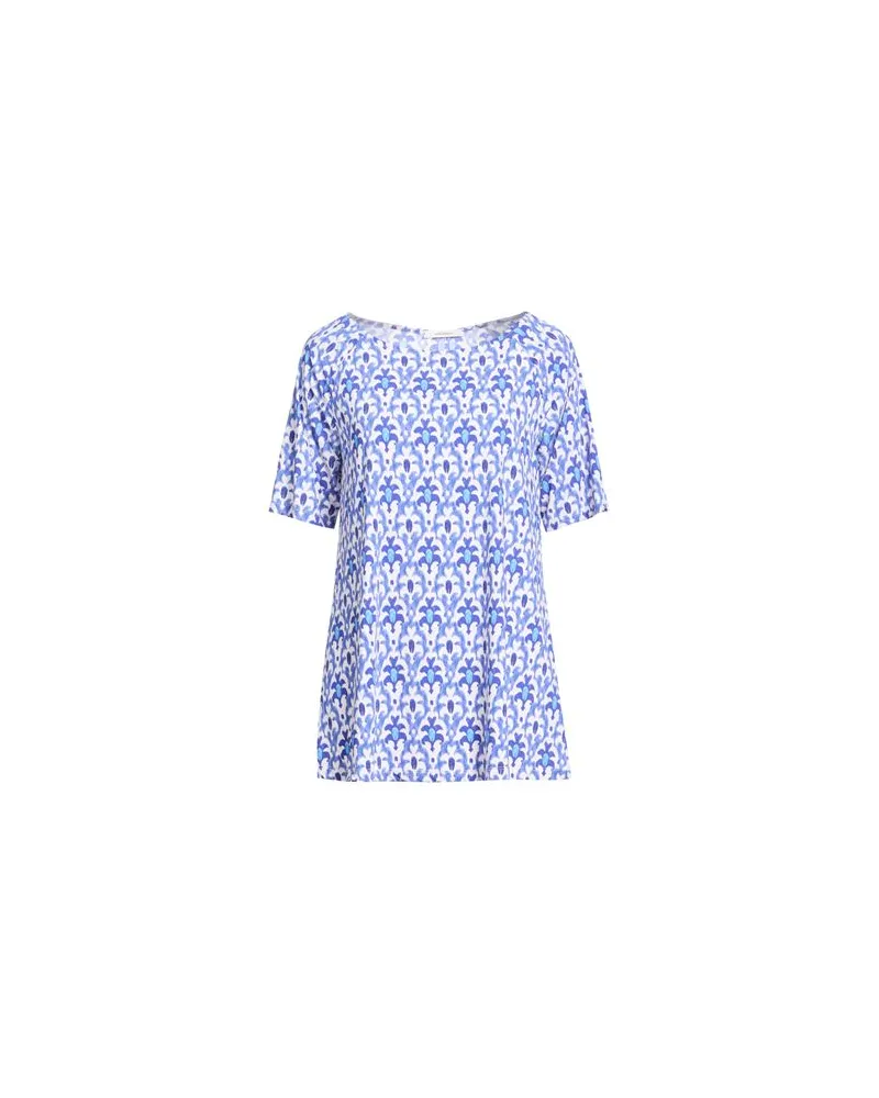 Maliparmi TOPS - T-shirtsauf YOOX.COM Hellblau