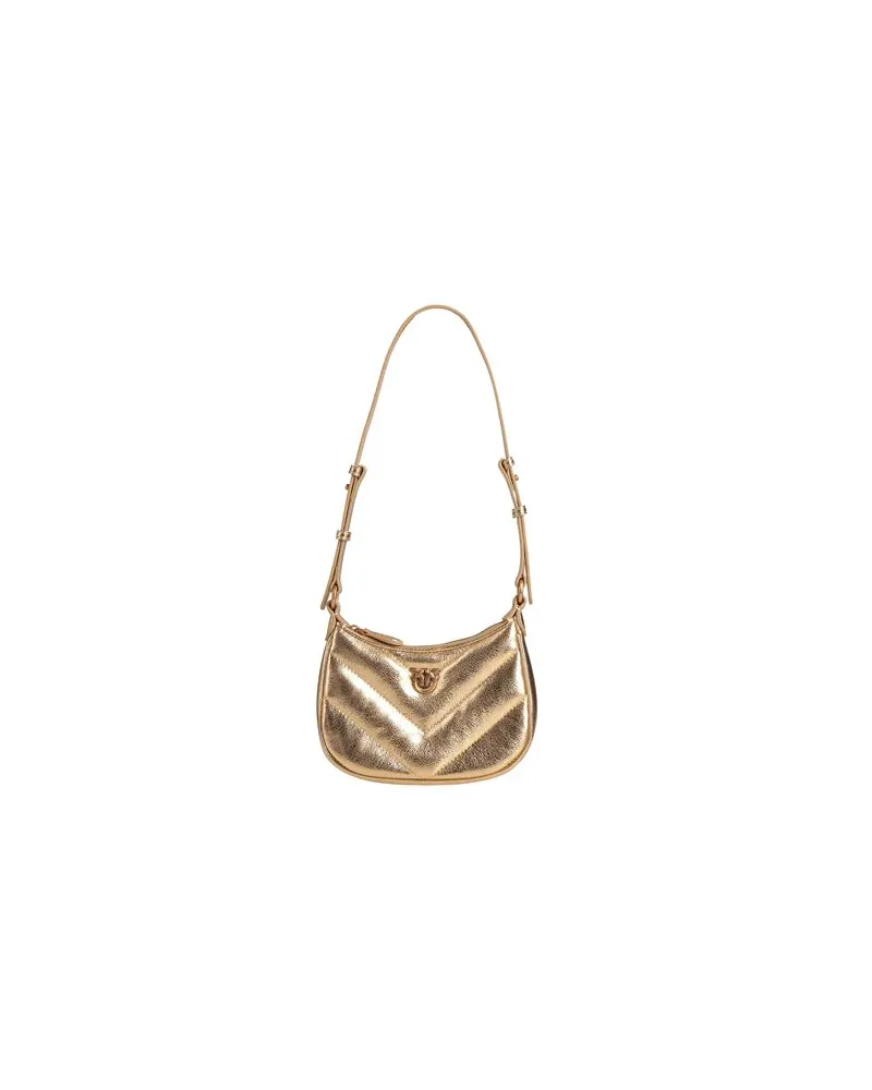 Pinko TASCHEN - Schultertaschenauf YOOX.COM Gold