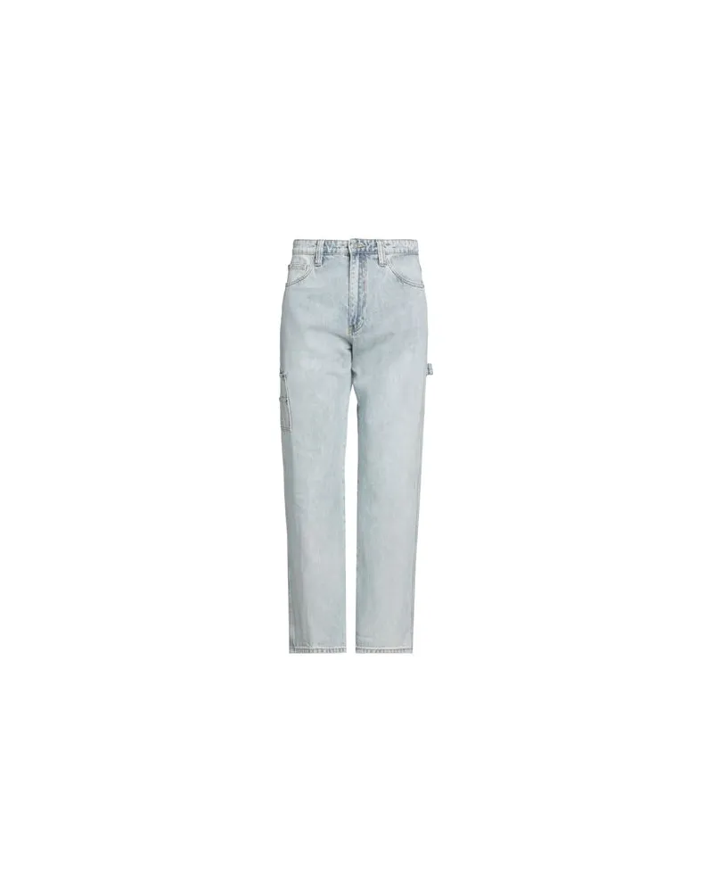 Guess HOSEN & RÖCKE - Jeanshosenauf YOOX.COM Blau