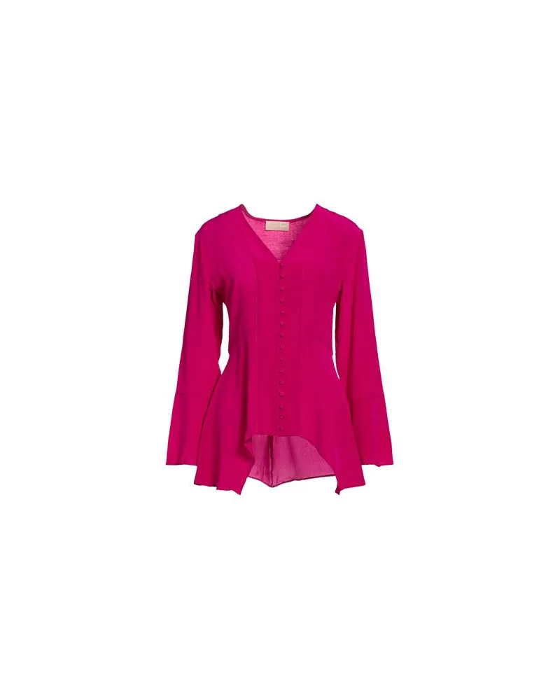120% Lino TOPS - Hemdenauf YOOX.COM Fuchsia