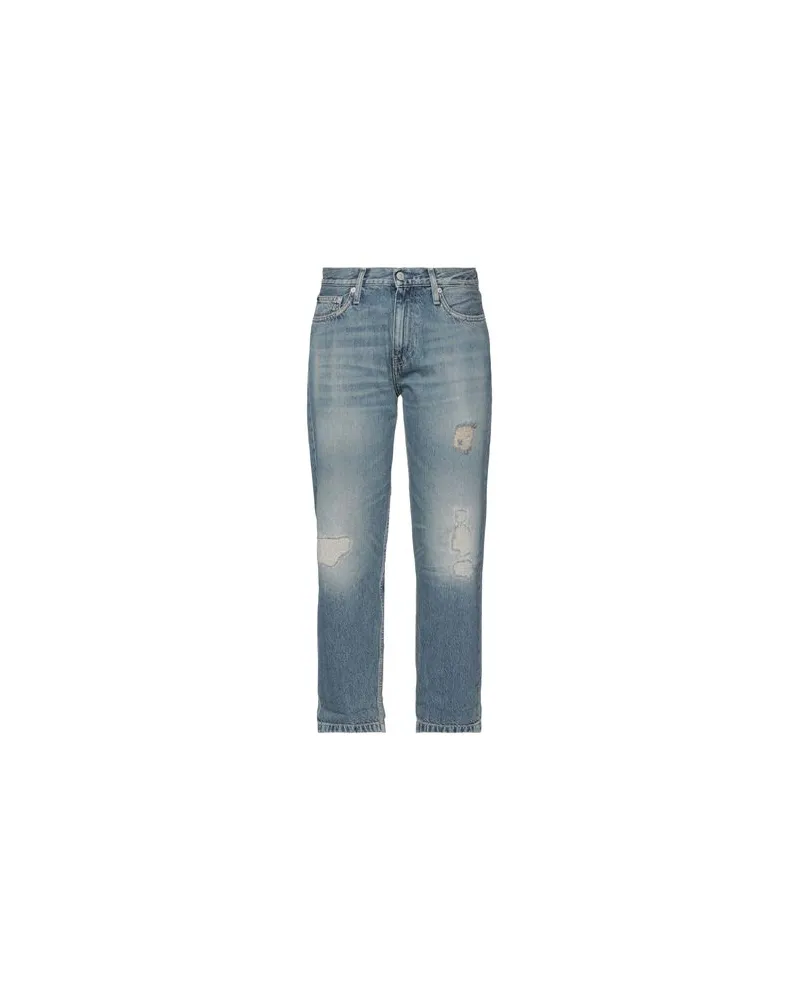 Calvin Klein HOSEN & RÖCKE - Jeanshosenauf YOOX.COM Blau