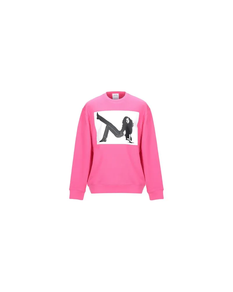 Calvin Klein TOPS - Sweatshirtsauf YOOX.COM Fuchsia