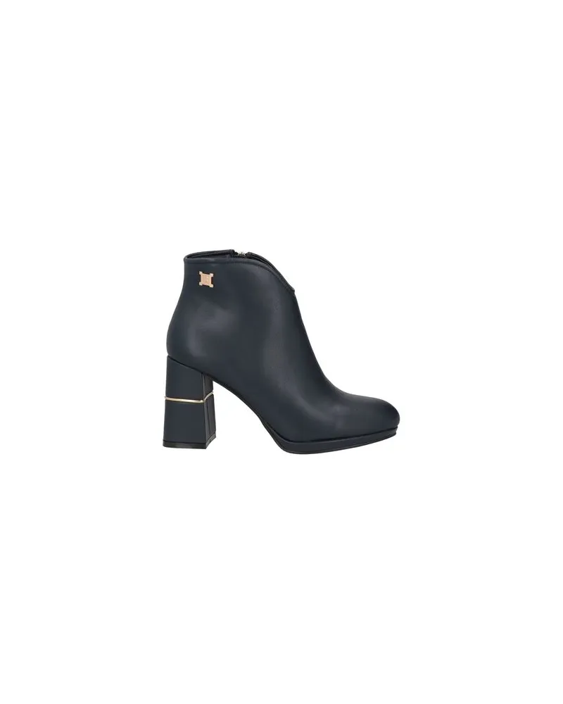 Laura Biagiotti SCHUHE - Stiefelettenauf YOOX.COM Nachtblau