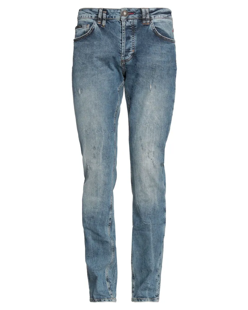 Philipp Plein Jeanshose Blau