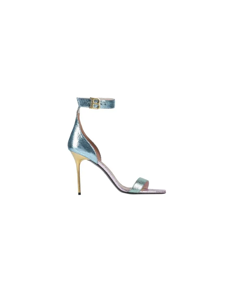 Balmain SCHUHE - Sandalenauf YOOX.COM Hellblau