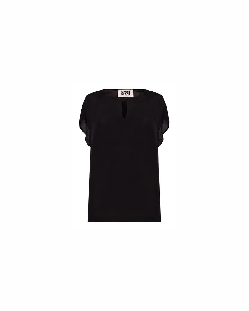 Silvian Heach TOPS - Topsauf YOOX.COM Schwarz