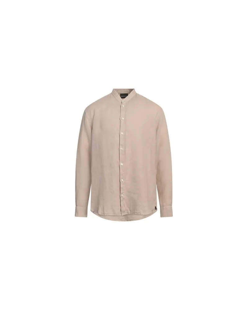Emporio Armani TOPS - Hemdenauf YOOX.COM Beige