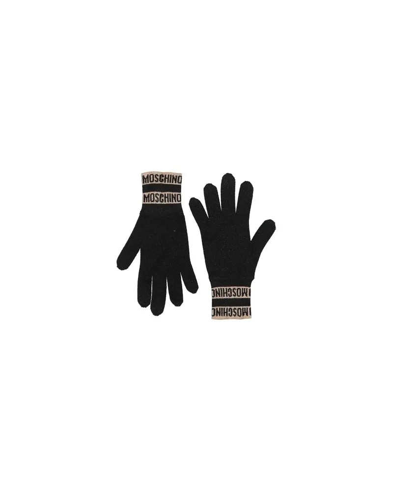 Moschino ACCESSOIRES - Handschuheauf YOOX.COM Schwarz