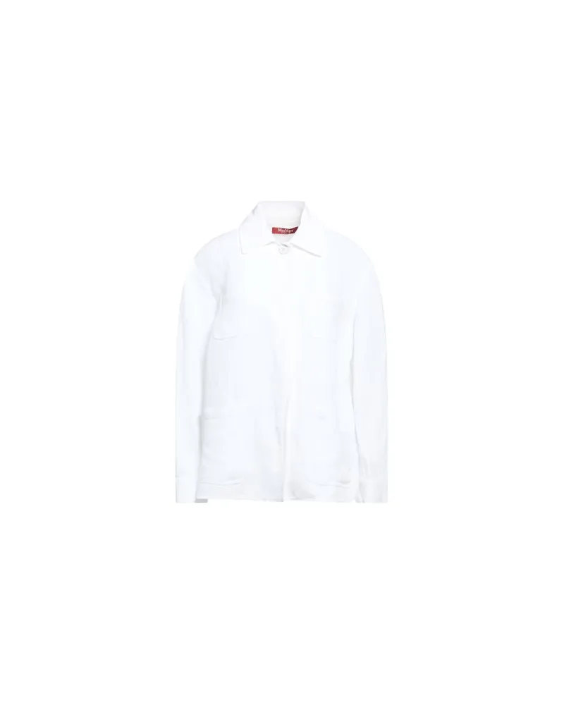 Max Mara TOPS - Hemdenauf YOOX.COM Weiß
