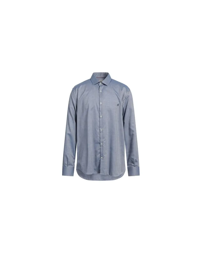 Brooksfield TOPS - Hemdenauf YOOX.COM Taubenblau