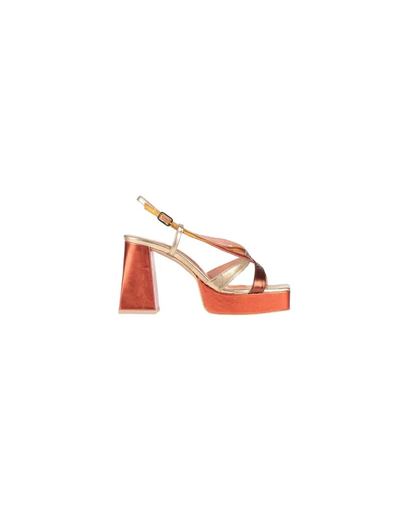 RAS SCHUHE - Sandalenauf YOOX.COM Mandarine